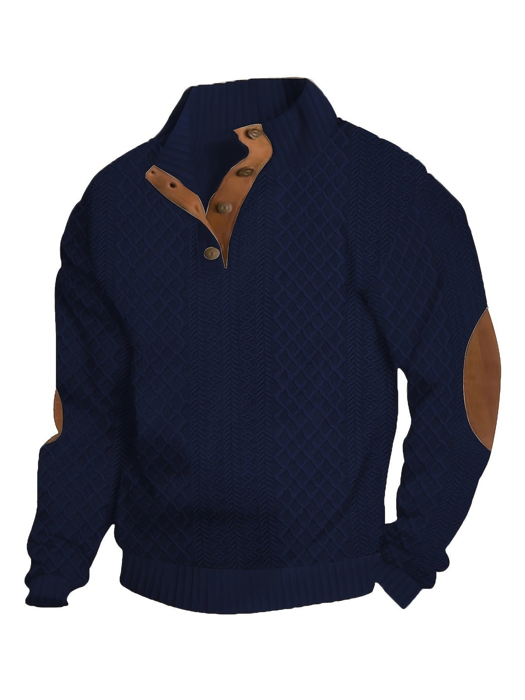 Cooper Premium Knit Button Collar Sweater