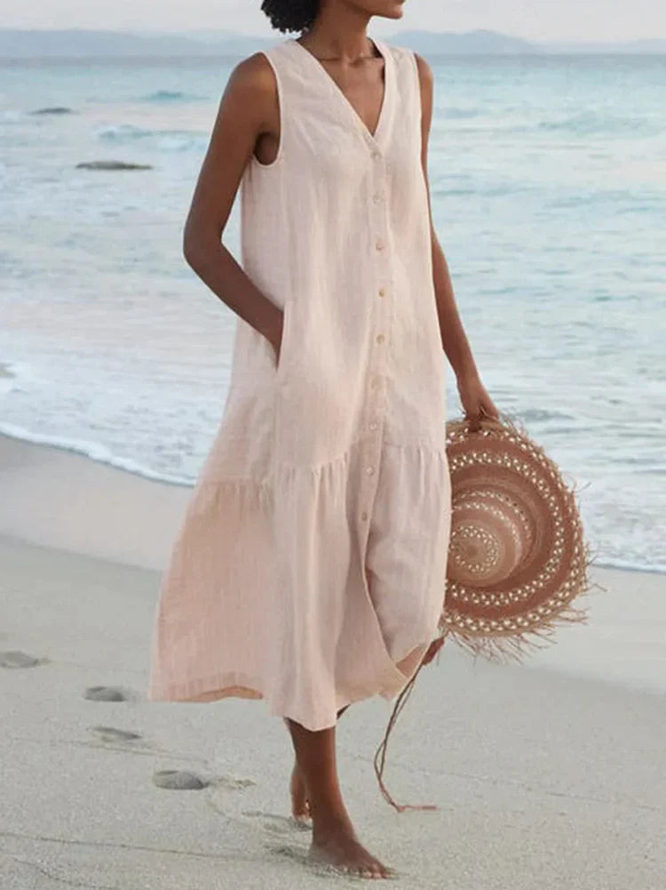 Kelly Sleeveless Tunic Dress