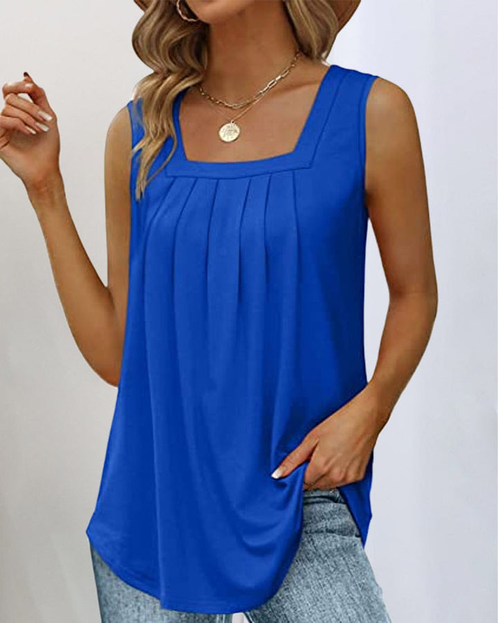 Alvi Tank Top With Square Neckline