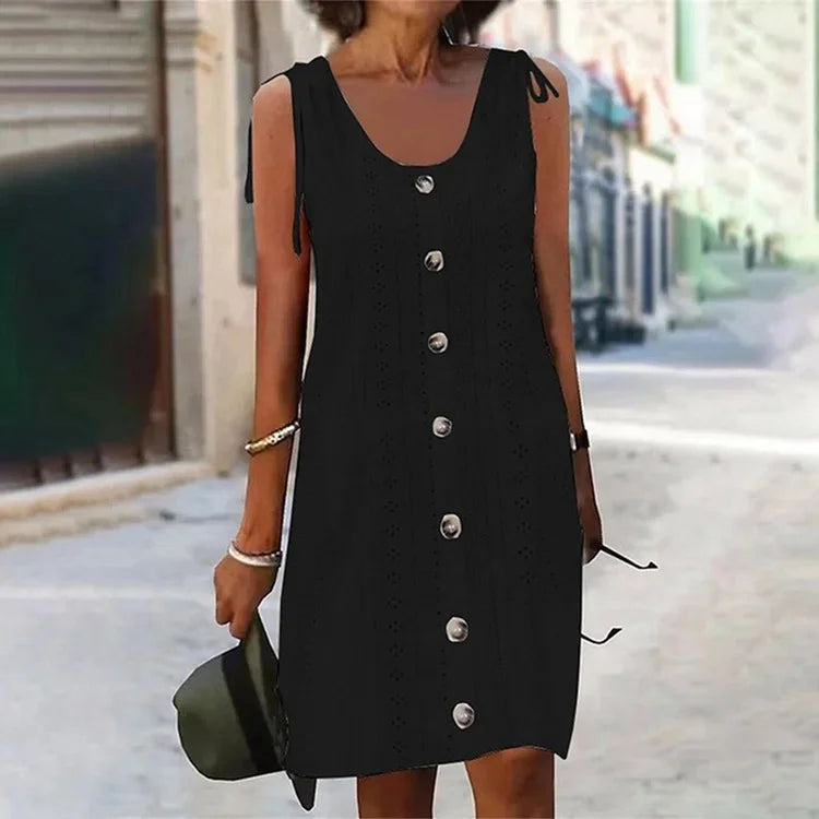 Jollie Sleeveless Tunic Dress
