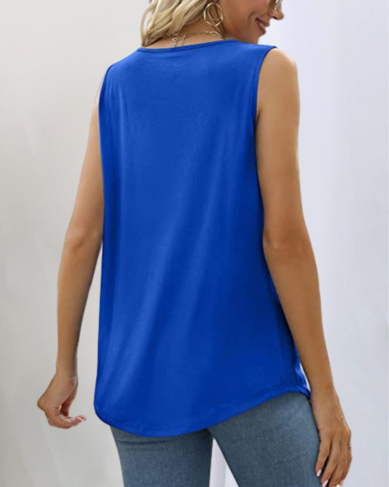 Alvi Tank Top With Square Neckline