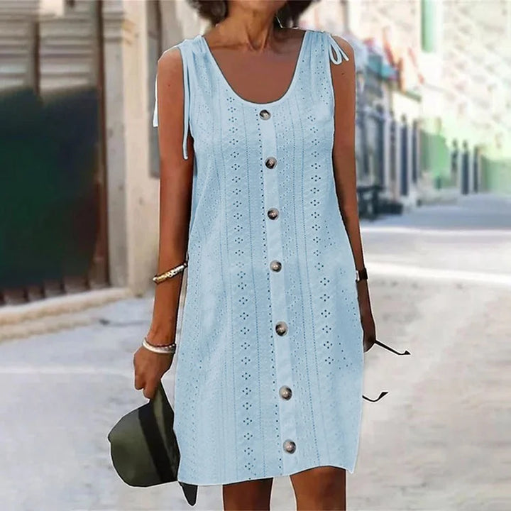 Jollie Sleeveless Tunic Dress