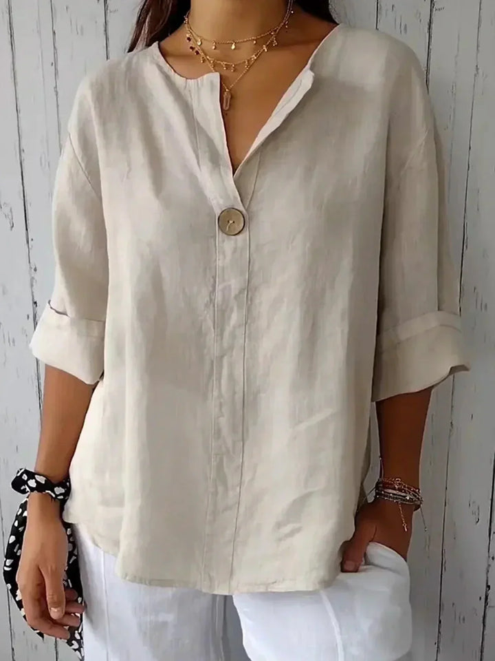 Gracy V-Neck Blouse