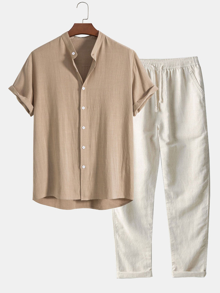 Davit Casual Linen Set