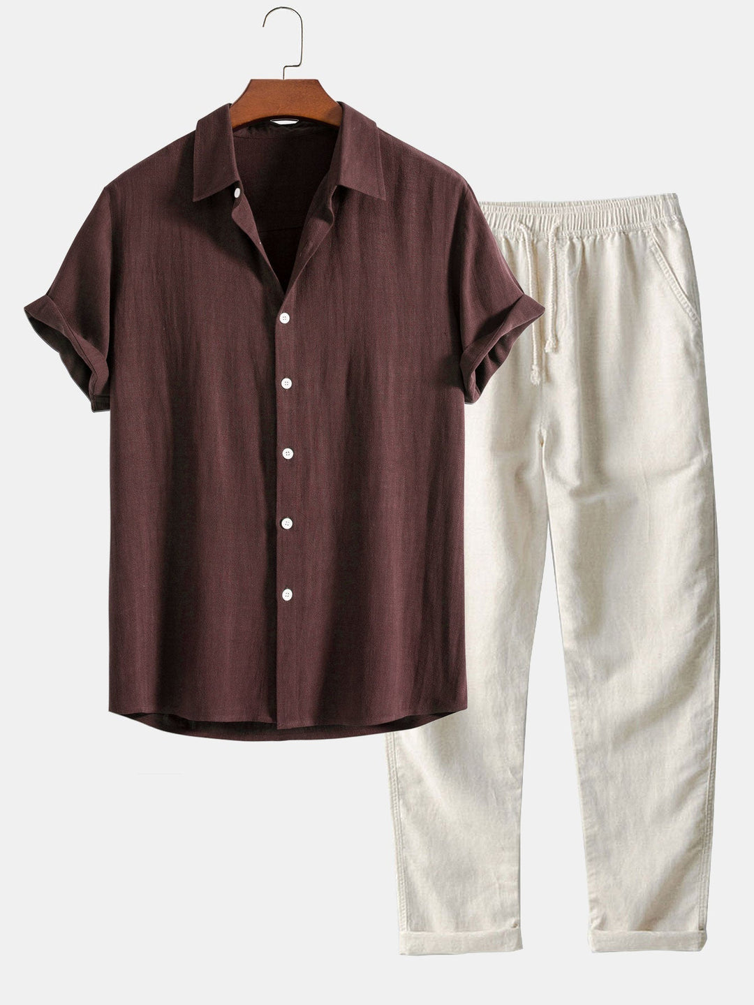 Davit Casual Linen Set
