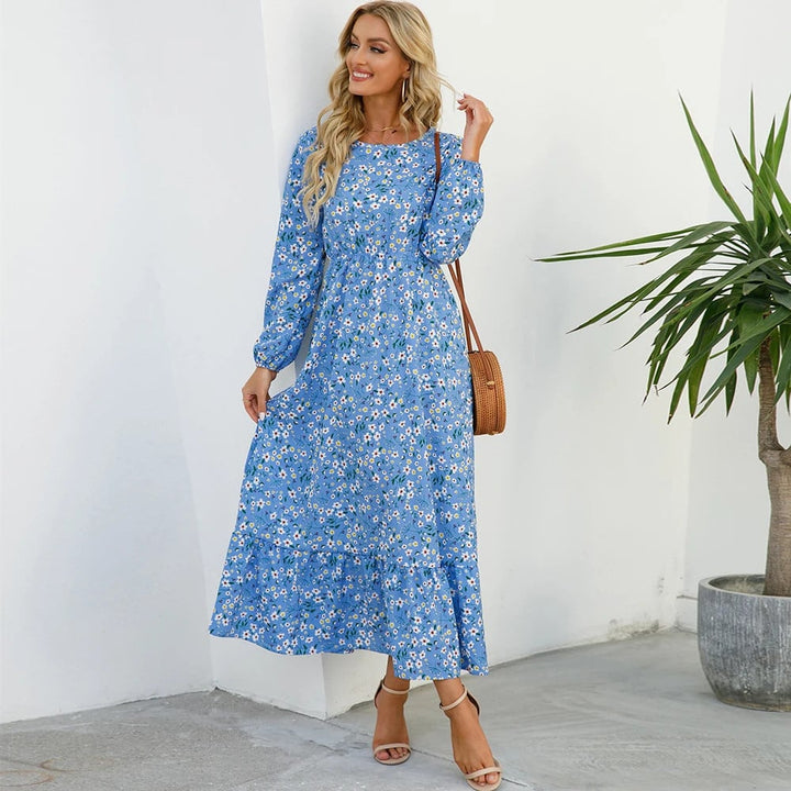 Mirena Summer Bohemian Maxi Dress