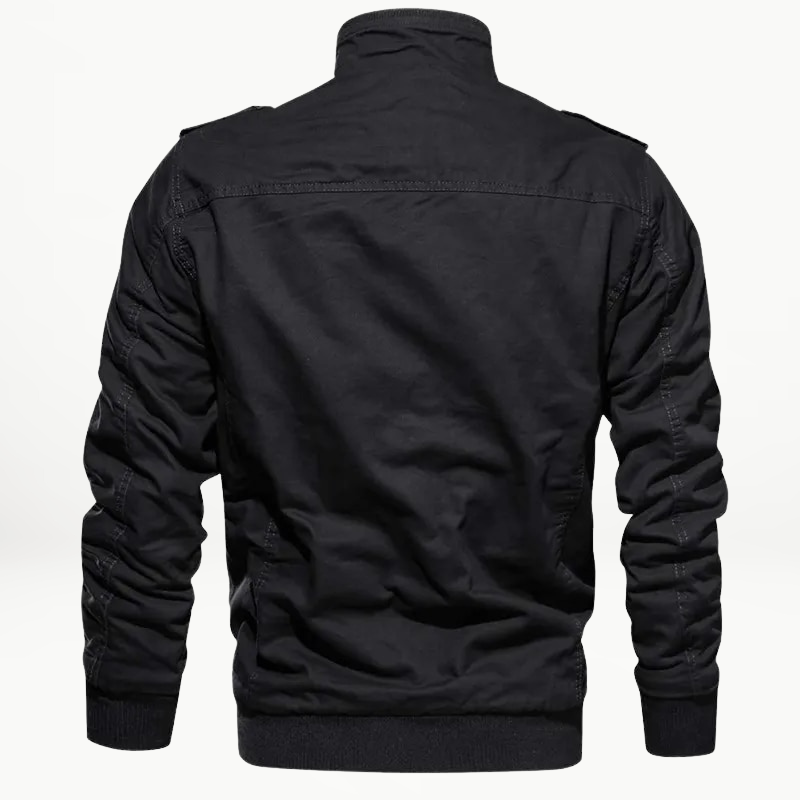 Sheldon Stylish Fleece Lining Military Jacket