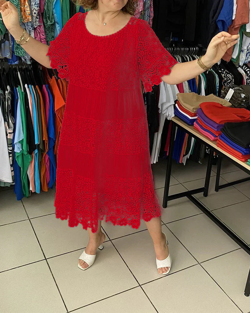 Naomi Casual Lace Dress
