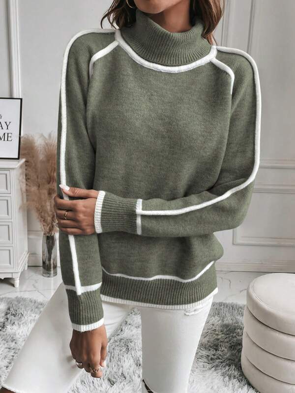 Ivanka Chic Turtleneck Pullover