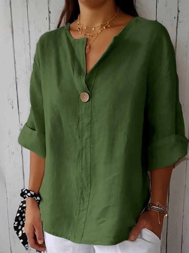 Gracy V-Neck Blouse