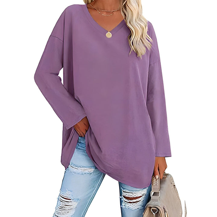 Alysée Relaxed V-Neck Sweater