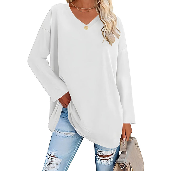 Alysée Relaxed V-Neck Sweater
