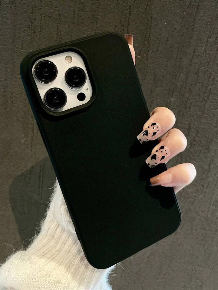 Matte Candy Color Shockproof Case – iPhone 11–16 Series Compatible