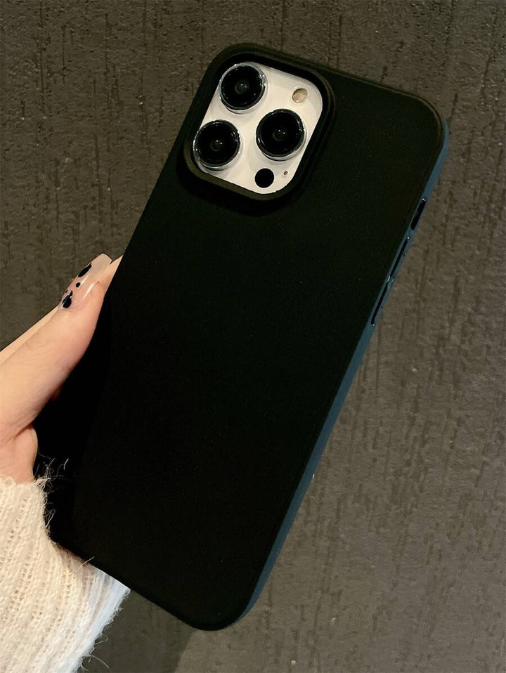 Matte Candy Color Shockproof Case – iPhone 11–16 Series Compatible