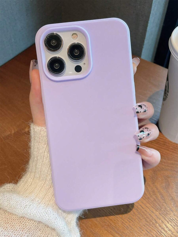 Matte Candy Color Shockproof Case – iPhone 11–16 Series Compatible