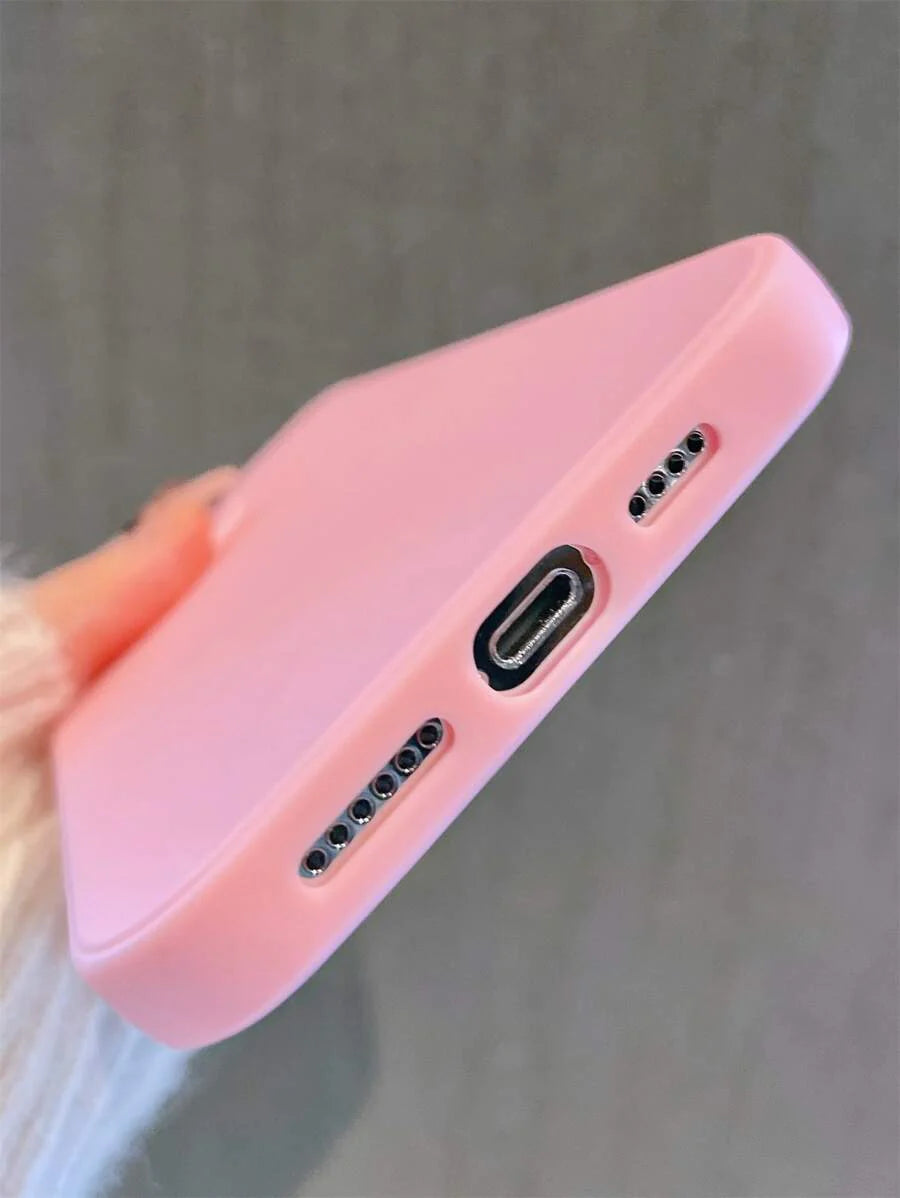 Matte Candy Color Shockproof Case – iPhone 11–16 Series Compatible