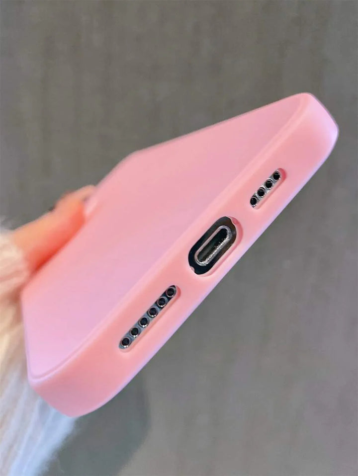 Matte Candy Color Shockproof Case – iPhone 11–16 Series Compatible