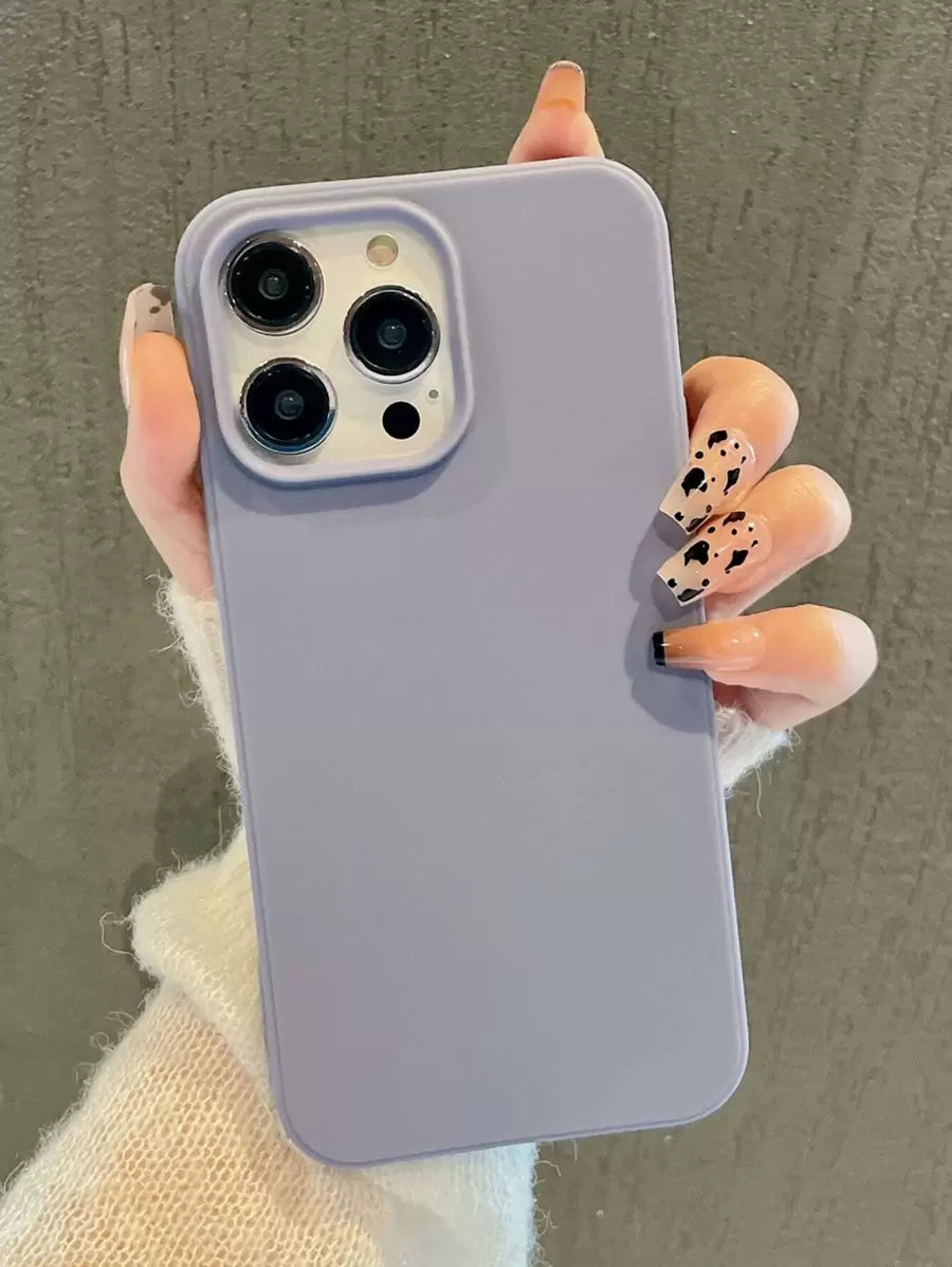 Matte Candy Color Shockproof Case – iPhone 11–16 Series Compatible