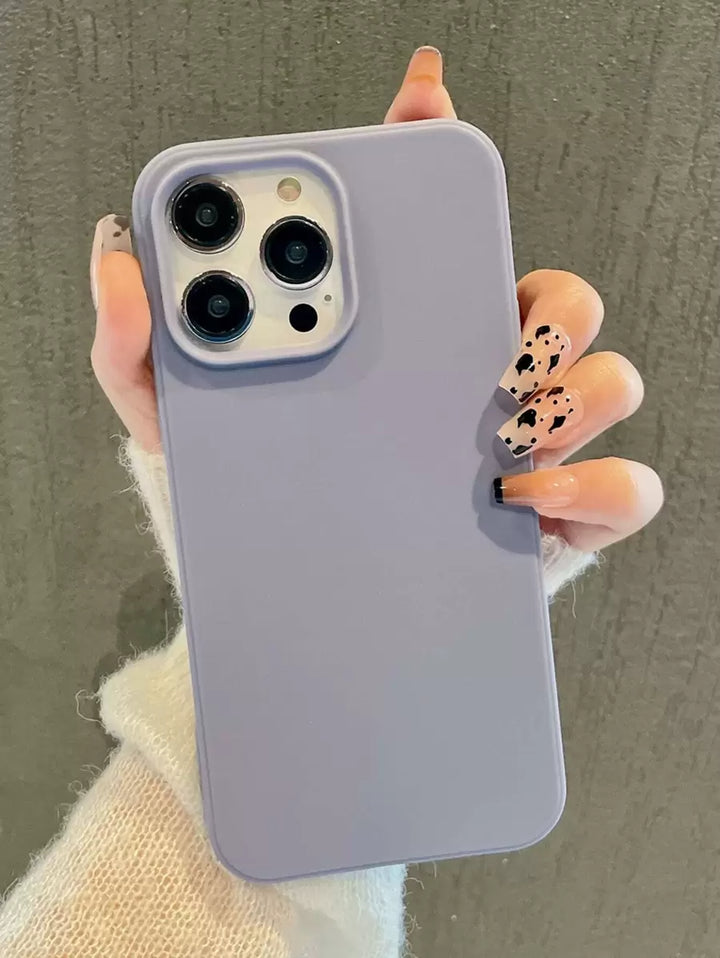 Matte Candy Color Shockproof Case – iPhone 11–16 Series Compatible