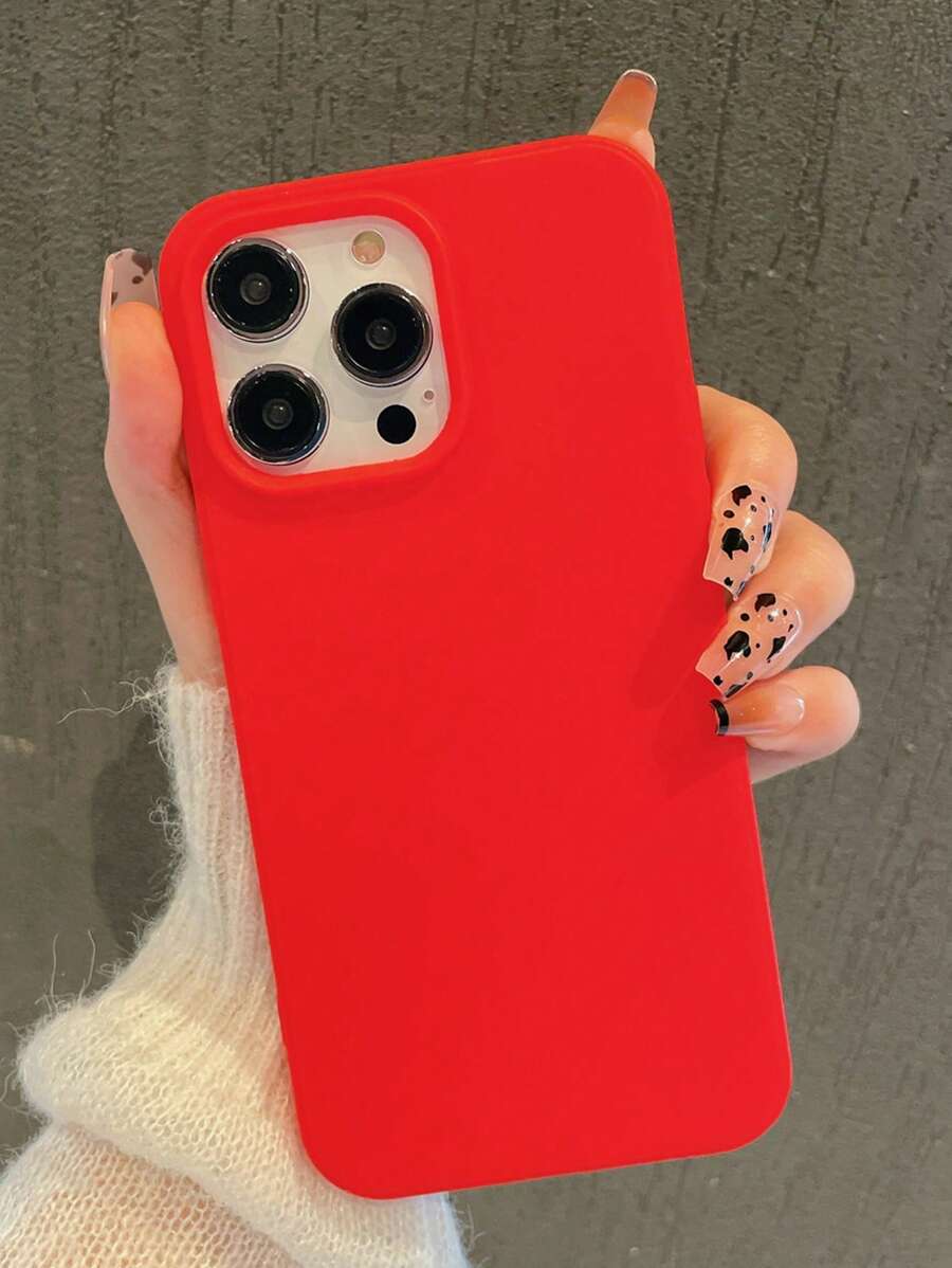 Matte Candy Color Shockproof Case – iPhone 11–16 Series Compatible
