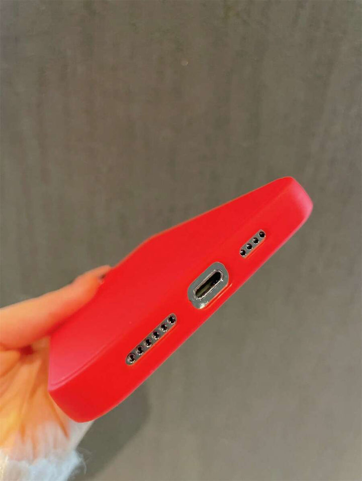 Matte Candy Color Shockproof Case – iPhone 11–16 Series Compatible