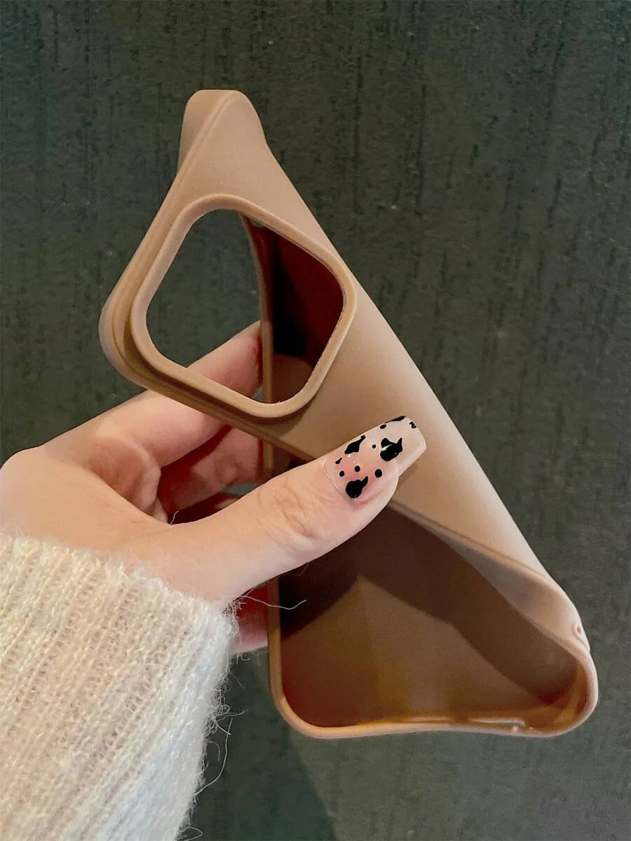 Matte Candy Color Shockproof Case – iPhone 11–16 Series Compatible