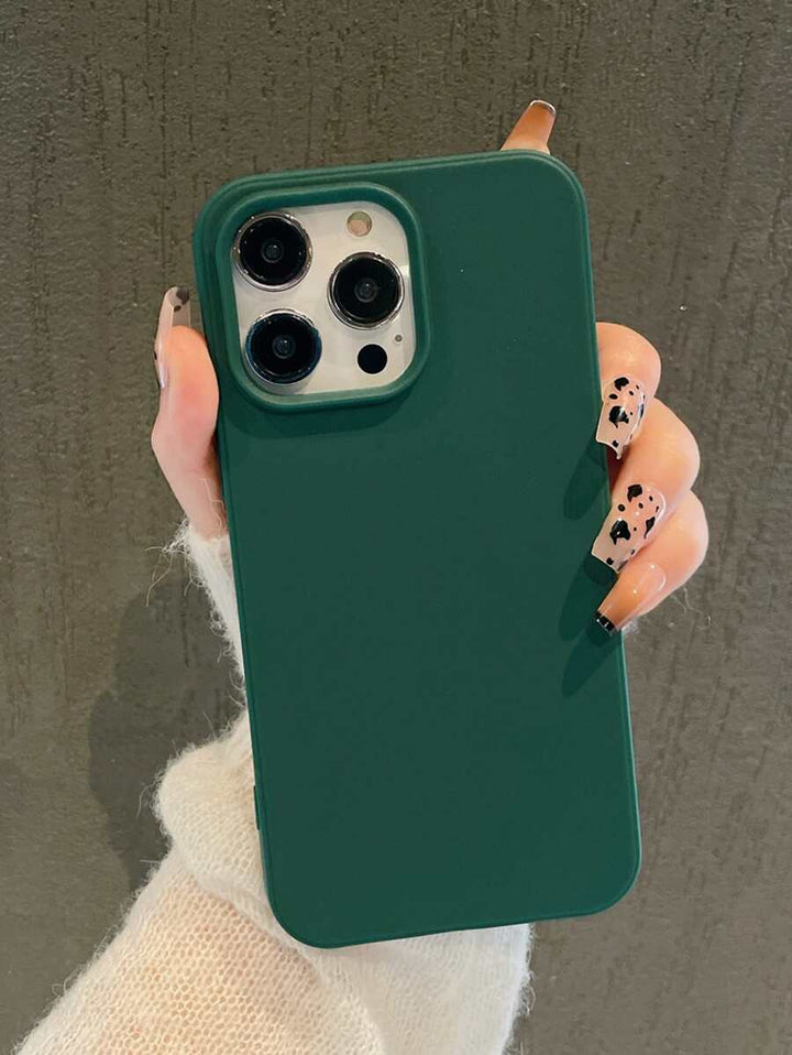 Matte Candy Color Shockproof Case – iPhone 11–16 Series Compatible