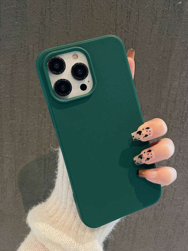 Matte Candy Color Shockproof Case – iPhone 11–16 Series Compatible