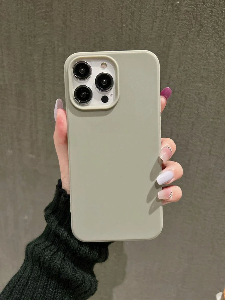 Matte Candy Color Shockproof Case – iPhone 11–16 Series Compatible