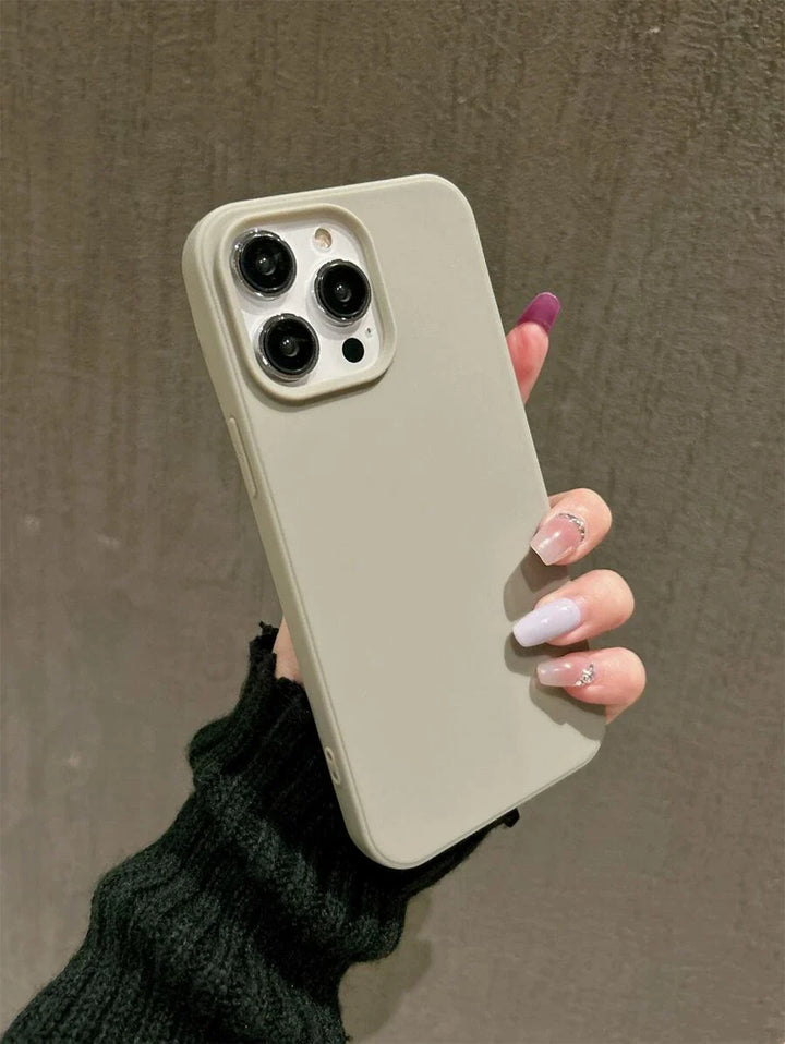 Matte Candy Color Shockproof Case – iPhone 11–16 Series Compatible