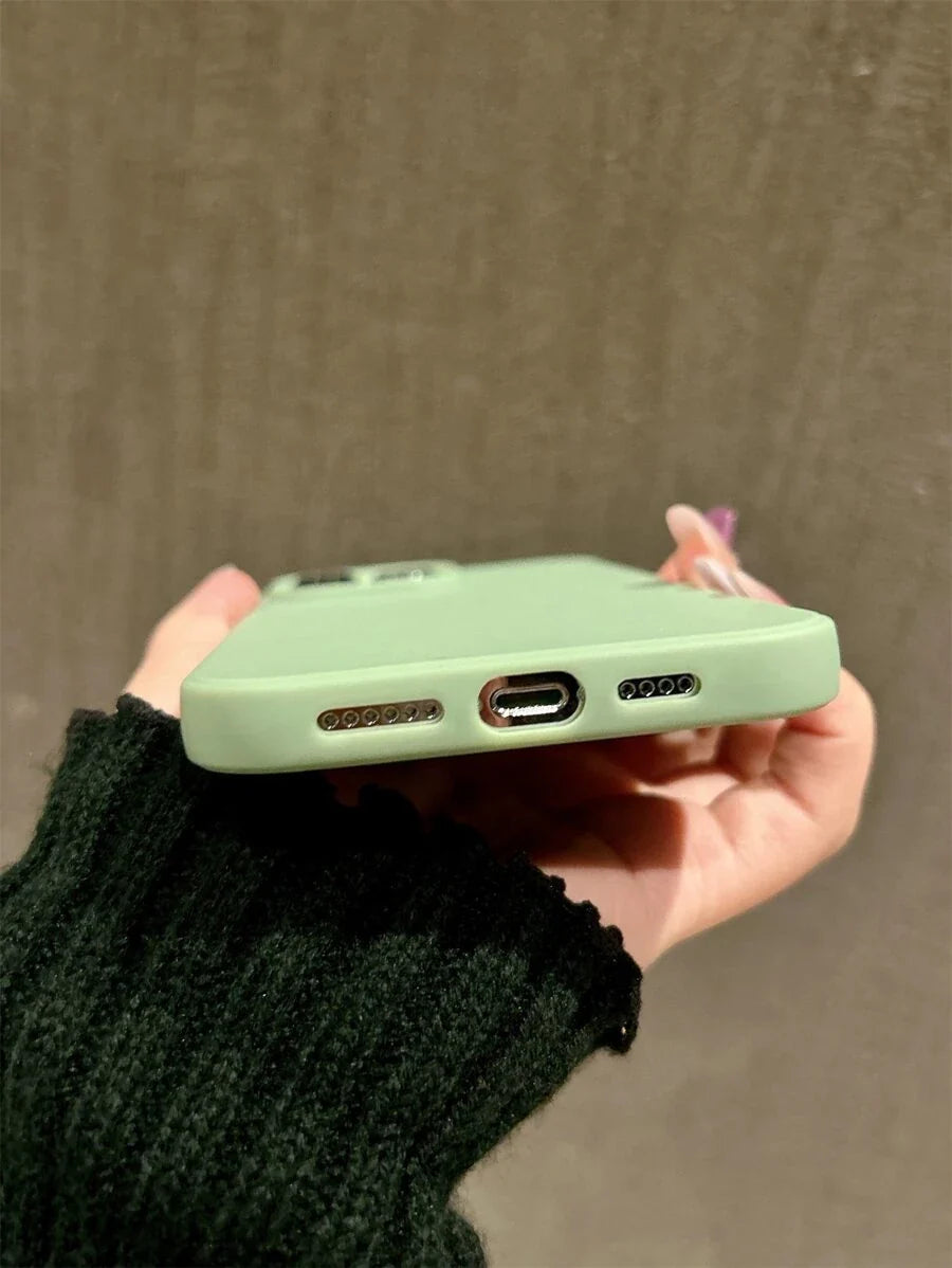 Matte Candy Color Shockproof Case – iPhone 11–16 Series Compatible