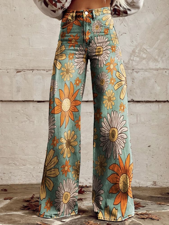 Spectrum Vintage Flared Pants