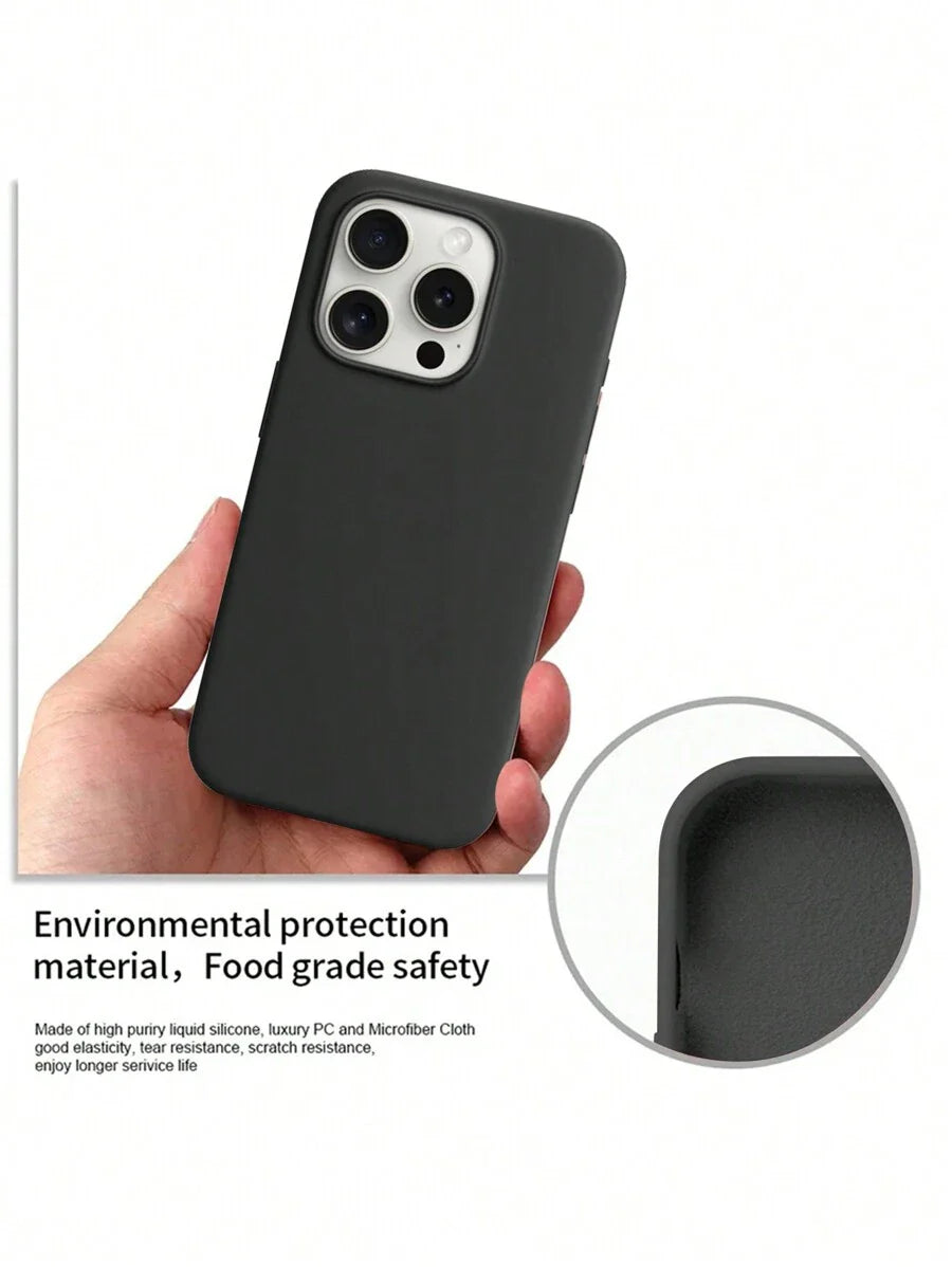 2.0mm Liquid Silicone Case – Full Protection for iPhone 11–16 Pro Max & Galaxy S22–S25 Series