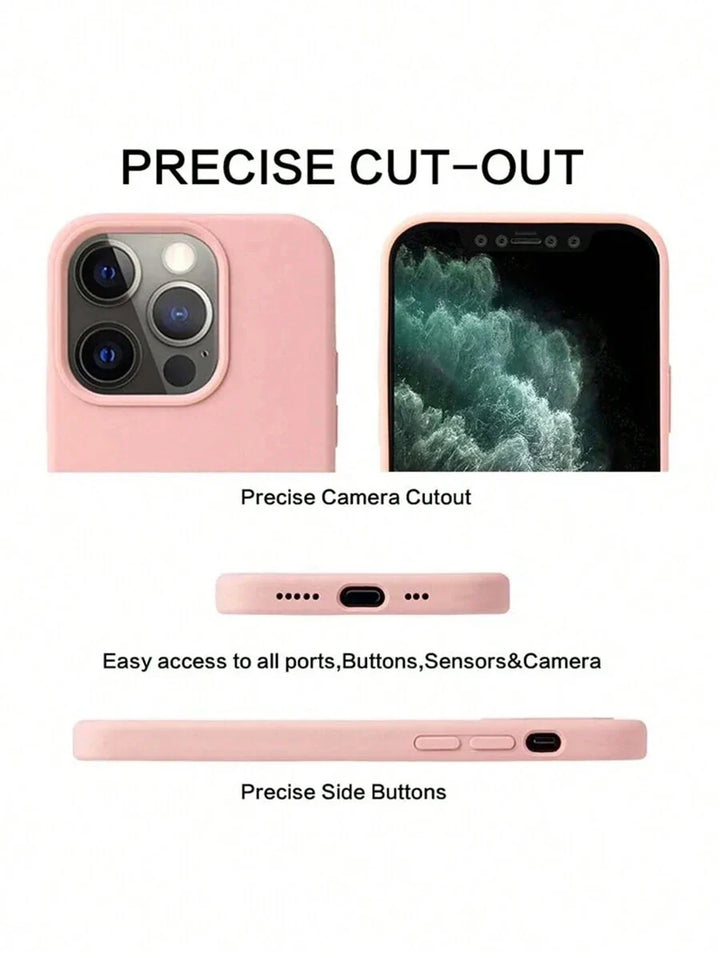 2.0mm Liquid Silicone Case – Full Protection for iPhone 11–16 Pro Max & Galaxy S22–S25 Series