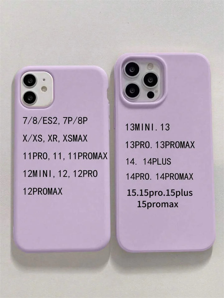 Matte Candy Color Shockproof Case – iPhone 11–16 Series Compatible