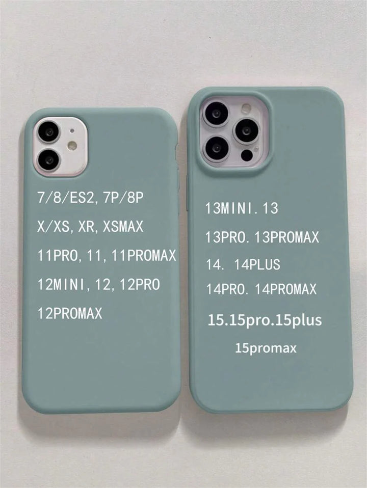 Matte Candy Color Shockproof Case – iPhone 11–16 Series Compatible