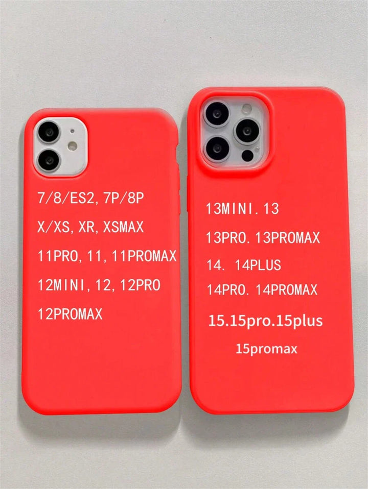 Matte Candy Color Shockproof Case – iPhone 11–16 Series Compatible