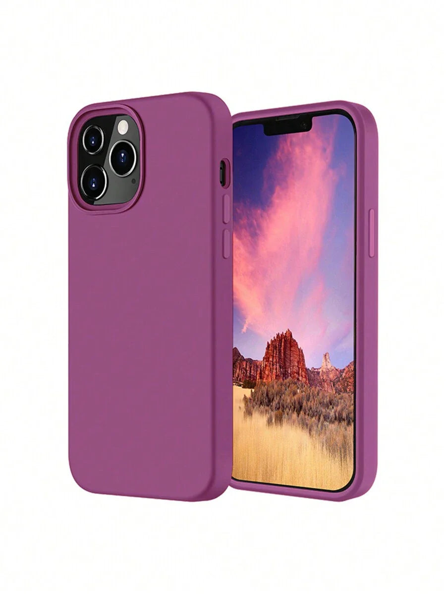 2.0mm Liquid Silicone Case – Full Protection for iPhone 11–16 Pro Max & Galaxy S22–S25 Series