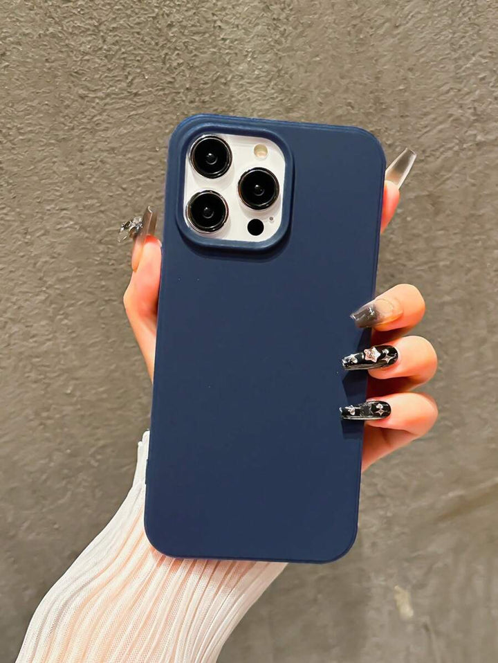 Matte Candy Color Shockproof Case – iPhone 11–16 Series Compatible