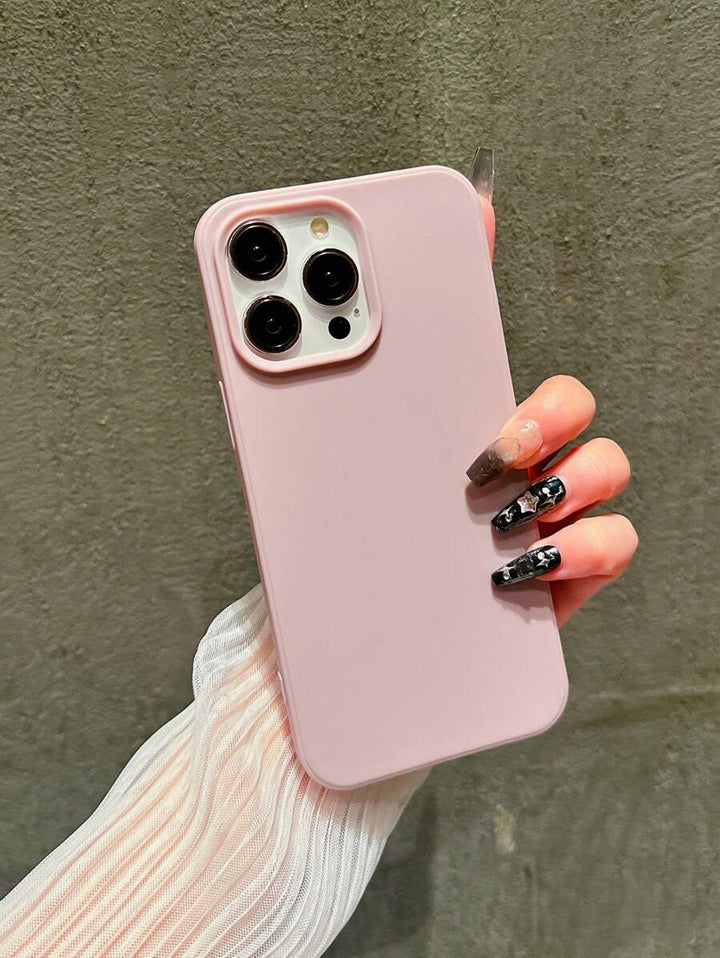 Matte Candy Color Shockproof Case – iPhone 11–16 Series Compatible