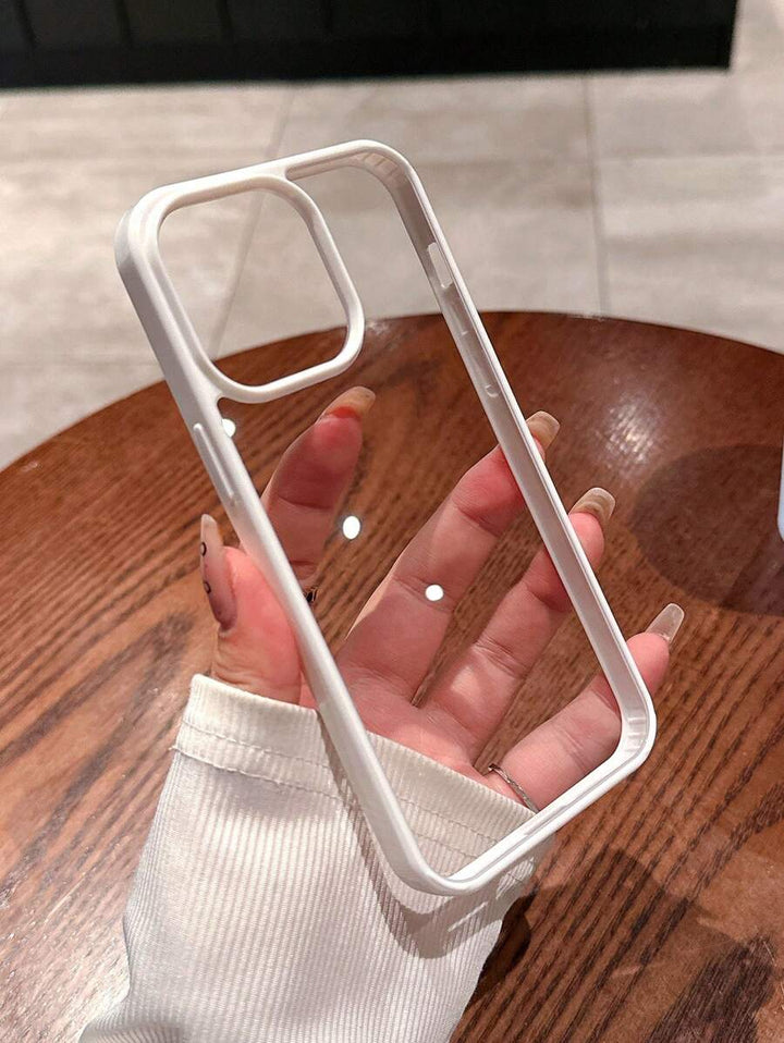 Simple Clear Acrylic Phone Case – Compatible with iPhone 7 to 16 Series (All Models)