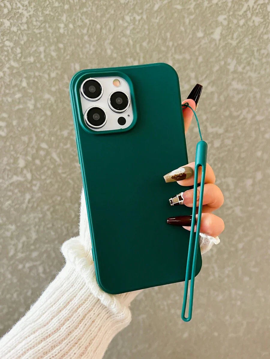 Matte Candy Color Shockproof Case – iPhone 11–16 Series Compatible