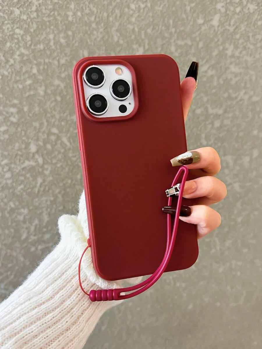 Matte Candy Color Shockproof Case – iPhone 11–16 Series Compatible