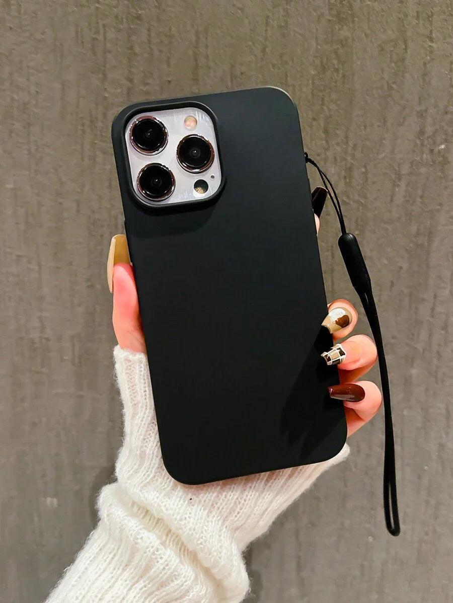 Matte Candy Color Shockproof Case – iPhone 11–16 Series Compatible