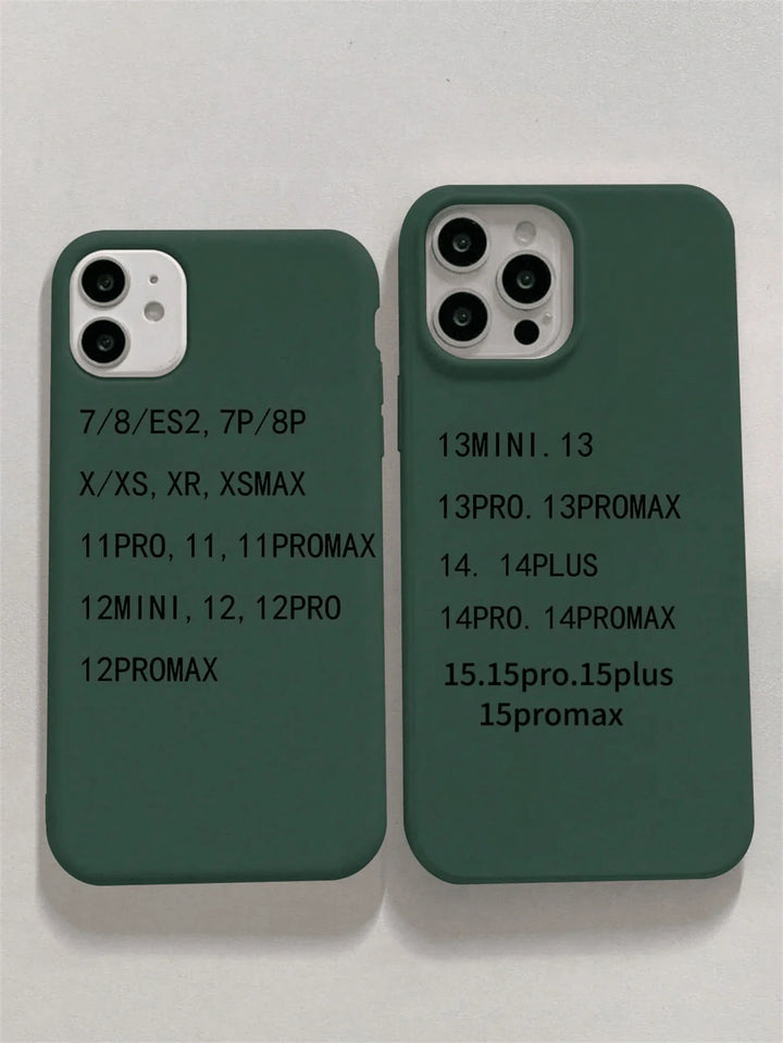 Matte Candy Color Shockproof Case – iPhone 11–16 Series Compatible