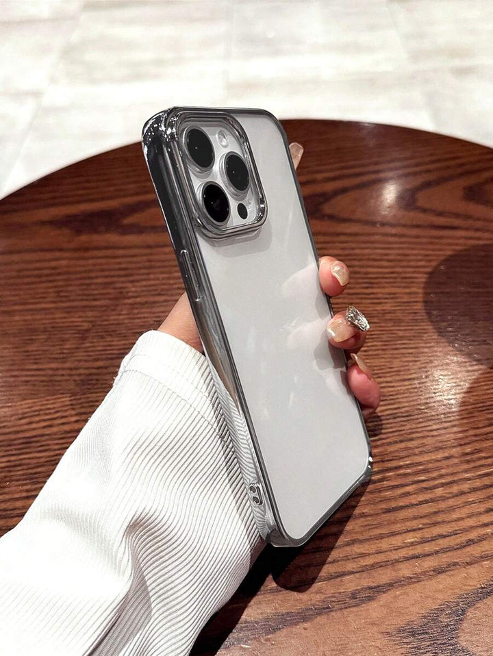 Simple Clear Acrylic Phone Case – Compatible with iPhone 7 to 16 Series (All Models)