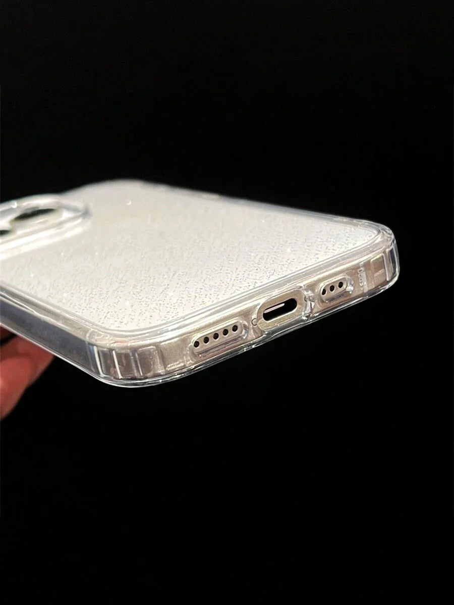 Simple Clear Acrylic Phone Case – Compatible with iPhone 7 to 16 Series (All Models)
