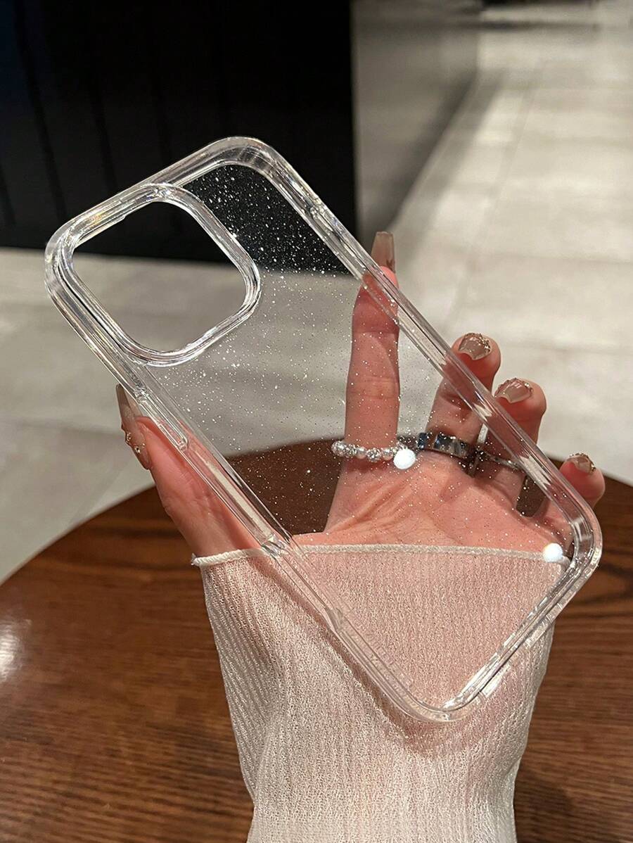 Simple Clear Acrylic Phone Case – Compatible with iPhone 7 to 16 Series (All Models)