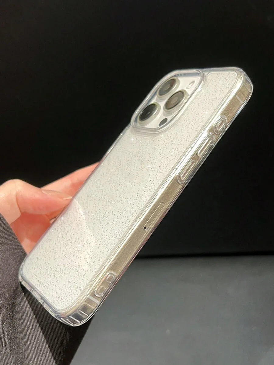 Simple Clear Acrylic Phone Case – Compatible with iPhone 7 to 16 Series (All Models)