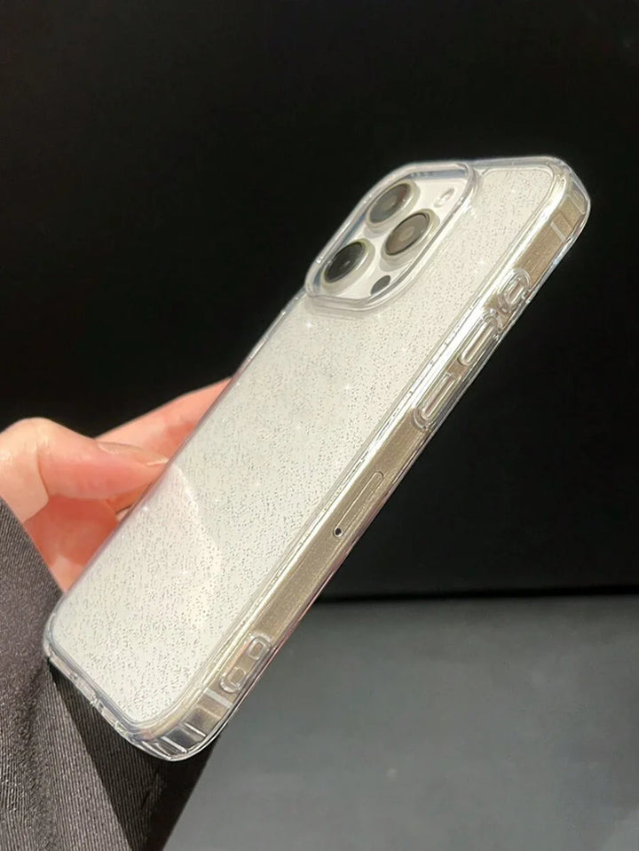 Simple Clear Acrylic Phone Case – Compatible with iPhone 7 to 16 Series (All Models)